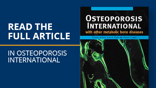 trabecular bone osteoporosis