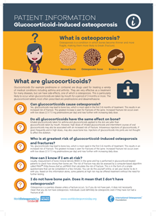 FACTSHEETS - 2016 - Glucorticoid Induced Osteoporosis