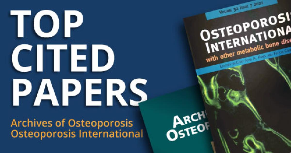 osteoporos int 雑誌